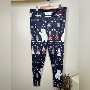Brand New-Holiday Polar Bear Leggings